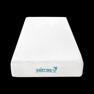 Palermo Single 25cm Gel Memory Foam Mattress - Dual-Layered - CertiPU