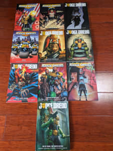 10 Judge Dredd Graphic Novels - 2000AD -$20 each