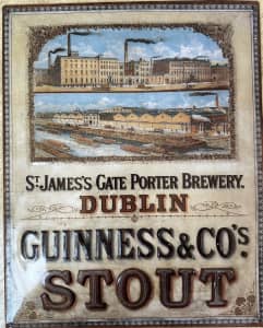 Guinness pub sign