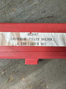 Universal Pulley Holder & Fan clutch set