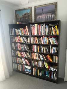 Bookshelves with Adjustable Shelves