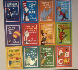 A4 Size Books - Set of 12 Dr Seuss Books