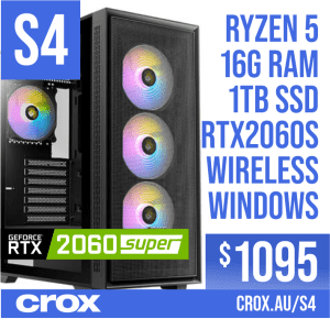 Ryzen 5 6 Core / 16G / 1TB SSD / RTX 2060 Super 8G / WiFi / Win 11