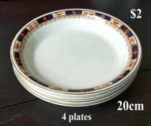 various kitchen bowls and plates from $1