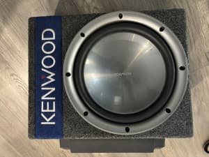 Kenwood Car Woofer