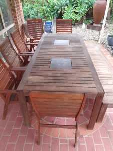 Outdoor furniture 9 seater