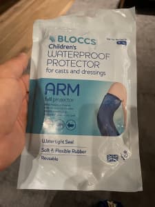 Waterproof protector for cast