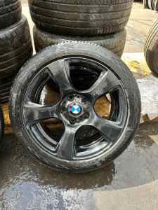 G.A.P. 17 BMW 1 SERIES RIMS AND TYRES SET OF 4