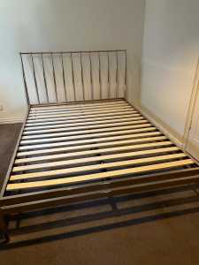 Domayne queen size bed frame