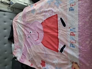 Peppa pig quiltcover set