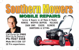 Lawn Mower Service / Repairs (South)