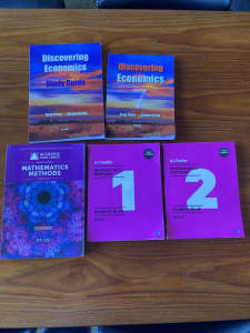 year 11 atar math methods & economics textbooks
