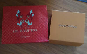 NEW LV empty box 30x28cm $50 call to pick up in campsie