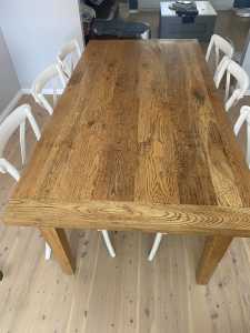 Extendable Solid timber Dining Table