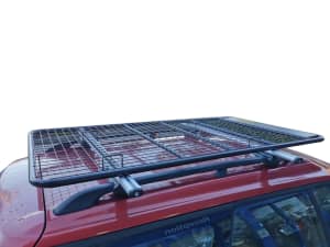 Car Roof Top Flat Rack Platform SUV Steel Cargo Carrier