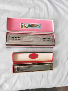 Vintage harmonicas