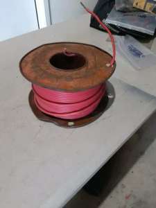 10mm building wire - nearly full 100 metre roll
