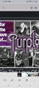 Deep purple concert lizottes
