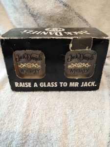 JACK DANIELS Glass Set vintage