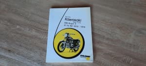 Kawasaki Z1 900 Cycleserve Publications workshop manual 73-76 Models