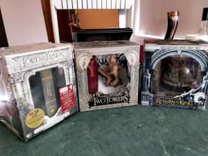 Lord of the rings collectors edition box sets 