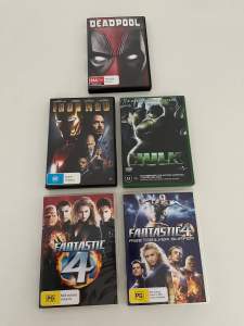 Superhero DVDs