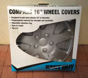 Wheel Covers Silver 16