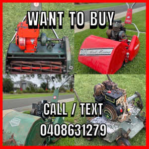 Wanted: Wanted to buy - Scott Bonnar / Rover 45 cylinder mower