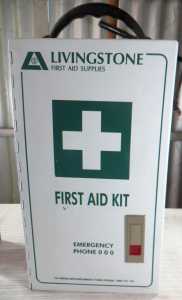 Livingstone First Aid Kit - Metal wall-mount box