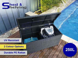 CLEARANCE SALE!! 10% OFF Outdoor Storage Box 250L Weatherproof