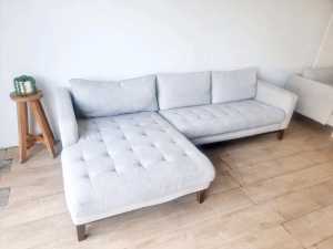 Freedom Marley Lounge Seater Fabric Sofa RRP $3500