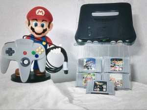 🔥 🔥 FREE WARRANTY 🔥 🔥 NINTENDO 64 5 GAMES ALL CONNECTIONS
