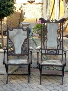 Original very old Antique Veranda Chairs