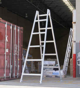 3m to 3.3m trestle ladder new aus aluminium scaffold Newcastle
