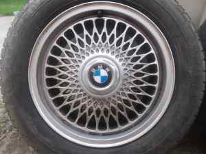 BMW ORIG ALLOY MAGS & TYRES $ 150.