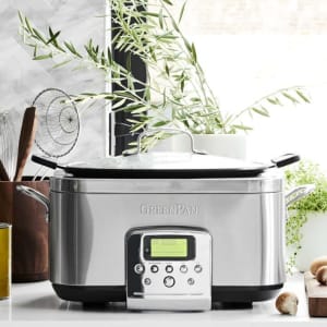 Slow Cooker 6L - GreenPan - Stainless-Steel RRP $255