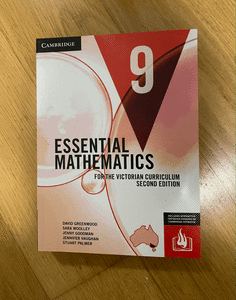 Cambridge Essential Mathematics 9 (2nd Edition)
