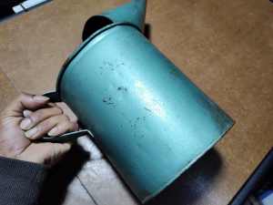 Antique Tin Oil Can