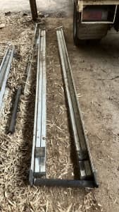Rhino roof rack ladder rails
