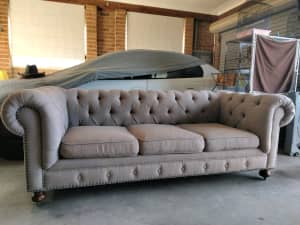 Chesterfield Fabric Sofa