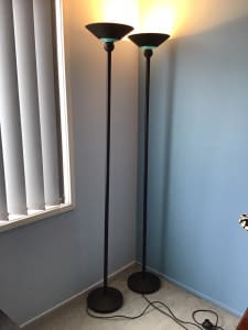 Tall lamp x 2
