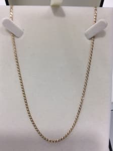 9ct gold necklace 45cm 1-632813
