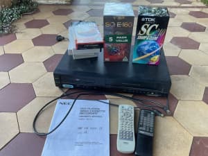 NEC DVD Player and VCR Recorder