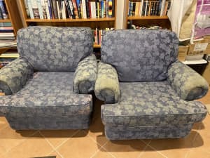 Two lounge chairs
