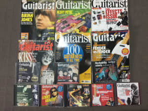 Guitarist Music Books and Content CDs.