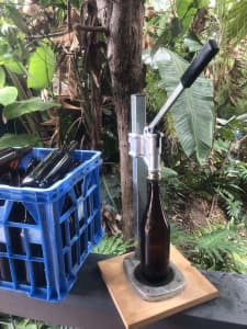 Home brew tallies, capper and fermenter