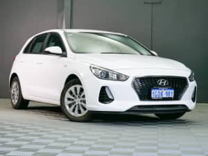 2018 Hyundai i30 PD MY18 Go White 6 Speed Manual Hatchback