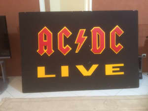 AD/DC LIVE Large Display Sign