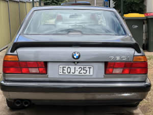 1992 BMW 7 30i 5 SPEED MANUAL 4D SEDAN
