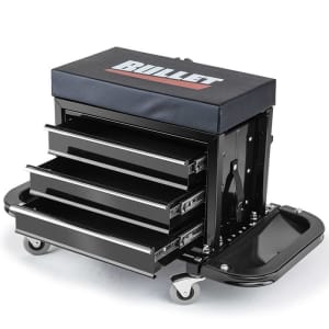 BULLET Rolling Tool Box Stool - only delivery